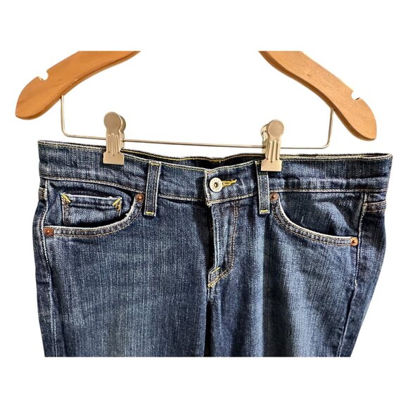 🍒 2/$20 🍒 Lucky Brand Womens Bootcut Blue Denim Jeans sz 6 - Picture 3 of 8